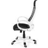 Кресло NORDEN Renome White геймерское, белый пластик, сетка, ткань, цвет черный фото 3