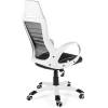 Кресло NORDEN Renome White геймерское, белый пластик, сетка, ткань, цвет черный фото 6