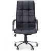 Кресло NORDEN Rimini для руководителя, хром, экокожа, цвет черный фото 2