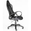Кресло NORDEN Sprint Black геймерское, черный пластик, сетка, ткань, экокожа, цвет черный фото 4