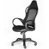 Кресло NORDEN Sprint Black геймерское, черный пластик, сетка, ткань, экокожа, цвет черный фото 7