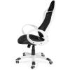 Кресло NORDEN Sprint White геймерское, белый пластик, сетка, ткань, экокожа, цвет черный фото 3