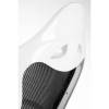 Кресло NORDEN Tesla White Black геймерское, белый пластик, сетка, ткань, экокожа, цвет черный фото 9