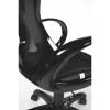 Кресло NORDEN Tesla Full Black геймерское, черный пластик, сетка, ткань, экокожа, цвет черный фото 10