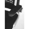 Кресло NORDEN Flexa для оператора, хром, черная сетка, черная ткань фото 10