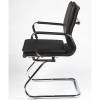 Кресло NORDEN Harman CF Black для посетителя, хром, экокожа, цвет черный фото 5