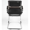 Кресло NORDEN Harman CF Black для посетителя, хром, экокожа, цвет черный фото 7