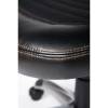 Кресло NORDEN Shelby геймерское, серый пластик, ткань, экокожа, цвет черный, оранжевая строчка фото 6