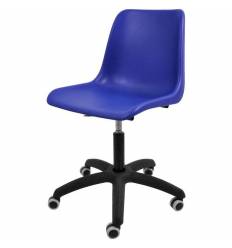 Кресло ITALSEAT Vicenza SW Black синий для оператора, пластик, цвет Blu RAL 5002