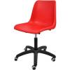 Кресло ITALSEAT Vicenza SW Black красный для оператора, пластик, цвет Rosso RAL 3002 фото 1