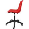 Кресло ITALSEAT Vicenza SW Black красный для оператора, пластик, цвет Rosso RAL 3002 фото 3