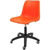 Кресло ITALSEAT Vicenza SW Black оранжевый для оператора, пластик, цвет Arancio RAL 2009 фото 1