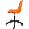 Кресло ITALSEAT Vicenza SW Black оранжевый для оператора, пластик, цвет Arancio RAL 2009 фото 3