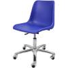 Кресло ITALSEAT Vicenza SW Chrome синий для оператора, хром, пластик, цвет Blu RAL 5002 фото 1