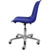 Кресло ITALSEAT Vicenza SW Chrome синий для оператора, хром, пластик, цвет Blu RAL 5002 фото 3