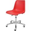 Кресло ITALSEAT Vicenza SW Chrome красный для оператора, хром, пластик, цвет Rosso RAL 3002 фото 1