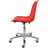 Кресло ITALSEAT Vicenza SW Chrome красный для оператора, хром, пластик, цвет Rosso RAL 3002 фото 3