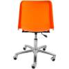 Кресло ITALSEAT Vicenza SW Chrome оранжевый для оператора, хром, пластик, цвет Arancio RAL 2009 фото 4