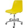 Кресло ITALSEAT Vicenza SW Chrome желтый для оператора, хром, пластик, цвет Yellow RAL 1016 фото 1