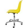 Кресло ITALSEAT Vicenza SW Chrome желтый для оператора, хром, пластик, цвет Yellow RAL 1016 фото 3