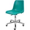 Кресло ITALSEAT Vicenza SW Chrome бирюзовый для оператора, хром, пластик, цвет Verde Green RAL 5021 фото 1