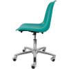 Кресло ITALSEAT Vicenza SW Chrome бирюзовый для оператора, хром, пластик, цвет Verde Green RAL 5021 фото 3