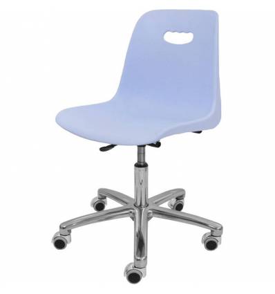 Кресло ITALSEAT Venezia SW Chrome голубой для оператора, хром, пластик, цвет Pantone 283C
