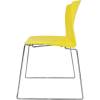 Стул ITALSEAT Pull-3 желтый пластиковый, цвет Giallo RAL 1016 фото 3
