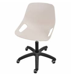 Кресло ITALSEAT Q5 SW Black белый  для оператора, пластик, цвет Bianco perla RAL 1013