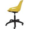 Кресло ITALSEAT Q5 SW Black желтый для оператора, пластик, цвет Giallo RAL 1012 фото 3