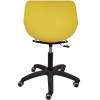 Кресло ITALSEAT Q5 SW Black желтый для оператора, пластик, цвет Giallo RAL 1012 фото 4