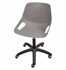 Кресло ITALSEAT Q5 SW Black серый для оператора, пластик, цвет Grigio RAL 7003