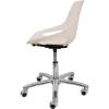Кресло ITALSEAT Q5 SW Chrome белый для оператора, хром, пластик, цвет Bianco RAL 1013 фото 3
