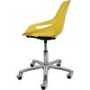 Кресло ITALSEAT Q5 SW Chrome желтый для оператора, хром, пластик, цвет Giallo RAL 1012 фото 3