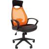 Кресло CHAIRMAN 840 Black/Orange для руководителя, цвет черный/оранжевый фото 1