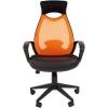 Кресло CHAIRMAN 840 Black/Orange для руководителя, цвет черный/оранжевый фото 2