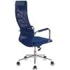 Кресло Бюрократ KB-9N/DB/TW-10N для руководителя, сетка-ткань, цвет синий фото 4