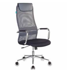Кресло для оператора Бюрократ KB-9N/DG/TW-12, сетка-ткань, цвет серый фото 1