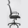Кресло FALTO D3 Black для руководителя, сетка-ткань, цвет черный фото 3