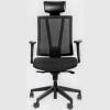 Кресло FALTO G1 Black для руководителя, сетка-ткань, цвет черный фото 2