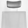 Кресло FALTO G1 White-Blue для руководителя, белый каркас, сетка-ткань, цвет серый-синий фото 9