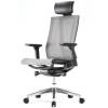 Кресло FALTO G1 Air Black для руководителя, черный каркас, сетка, цвет серый фото 1