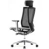 Кресло FALTO G1 Air Black для руководителя, черный каркас, сетка, цвет серый фото 2