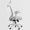 Кресло FALTO Neo Grey для руководителя, серый каркас, сетка-ткань, цвет серый фото 3