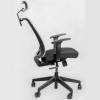 Кресло FALTO Neo Black для руководителя, серый каркас, сетка-ткань, цвет серый-черный фото 4