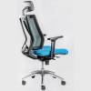 Кресло FALTO PROMAX Blue для руководителя, сетка-ткань, цвет синий фото 2