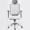 Кресло FALTO PROMAX Grey для руководителя, сетка-ткань, цвет серый фото 2