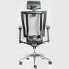 Кресло FALTO PROMAX Grey для руководителя, сетка-ткань, цвет серый фото 6