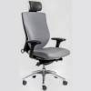 Кресло FALTO Trium Grey для руководителя, черный каркас, ткань, цвет серый фото 1