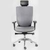 Кресло FALTO Trium Grey для руководителя, черный каркас, ткань, цвет серый фото 2